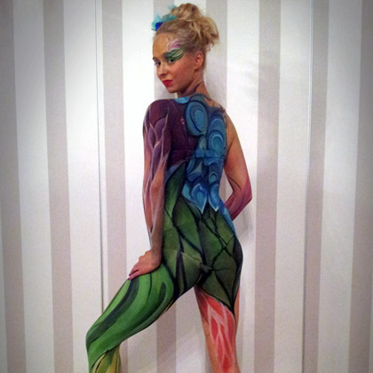 Body painting, fot. Lucyna Rossa