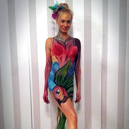 Body painting, fot. Lucyna Rossa